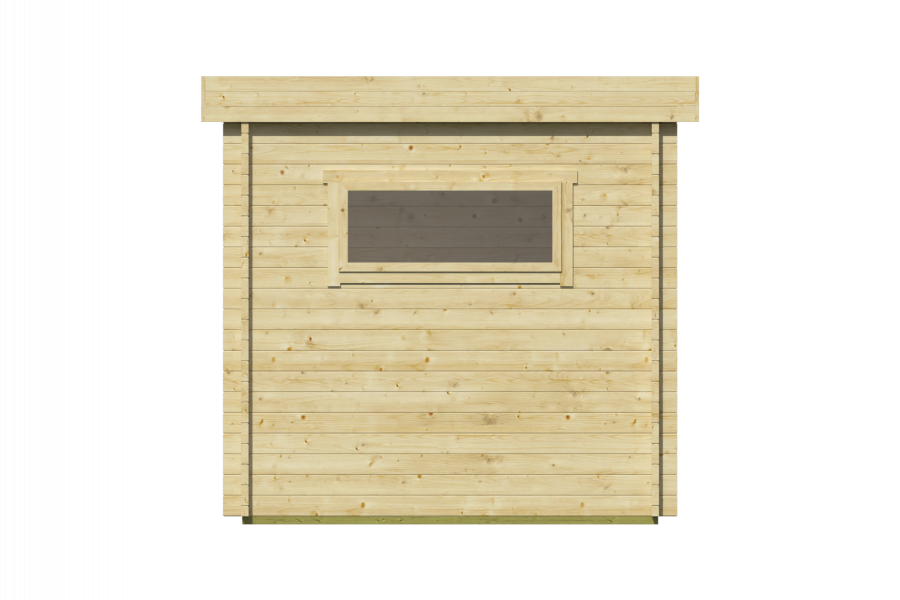 Blokhut Samuel 40 mm onbehandeld 200x270 cm