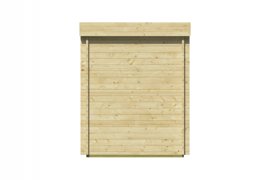 Blokhut Will 40 mm onbehandeld 200x300 cm
