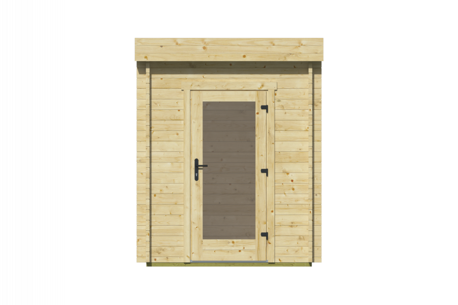 Blokhut Will 40 mm onbehandeld 200x300 cm