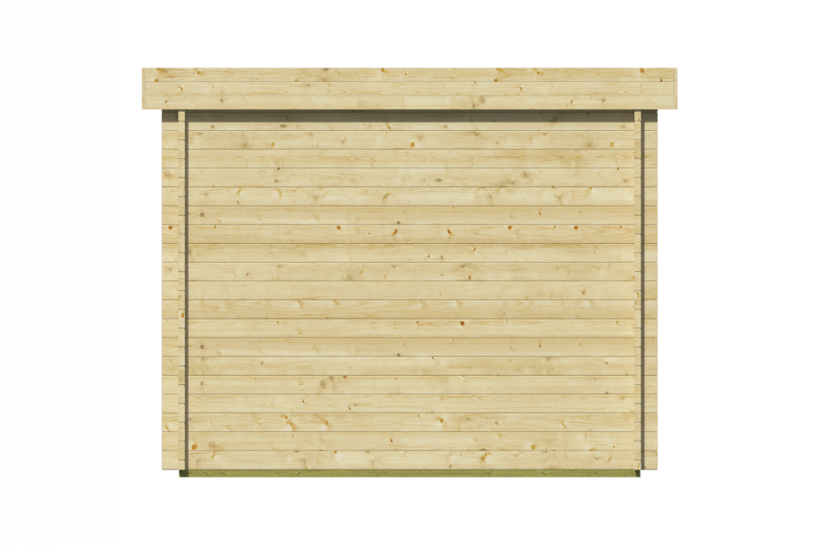 Blokhut Will 40 mm onbehandeld 200x300 cm