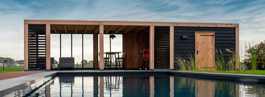 Trendhout Overkapping Palermo XXL 1100x380 cm