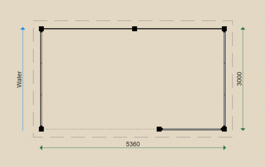 Lugarde PSL10 plattegrond