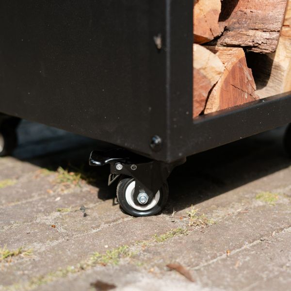 Barbecue Camarada Base Black top Corten - incl. houtopslag - Ø70 cm