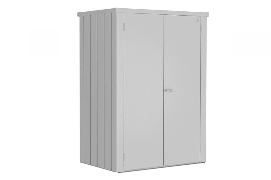 Biohort Terraskast Romeo L High zilvergrijs metallic 132x87x181 cm