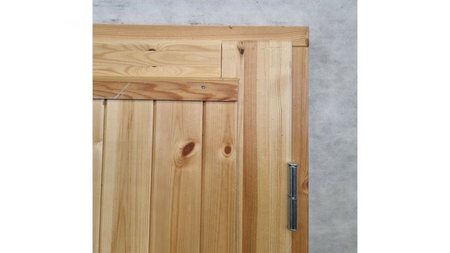 Enkele houten blanke deur – inclusief hangwerk (186 x 79 cm) - SALE25154