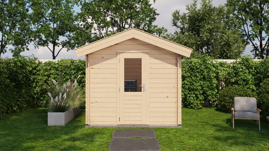 Lugarde Select Blokhut Ruurlo 250x200cm - Onbehandeld