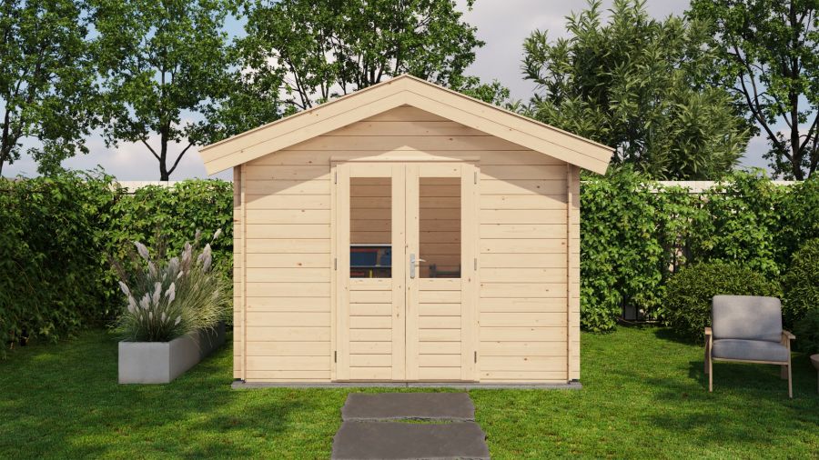 Lugarde Select Blokhut Aalten 300x200cm - Onbehandeld