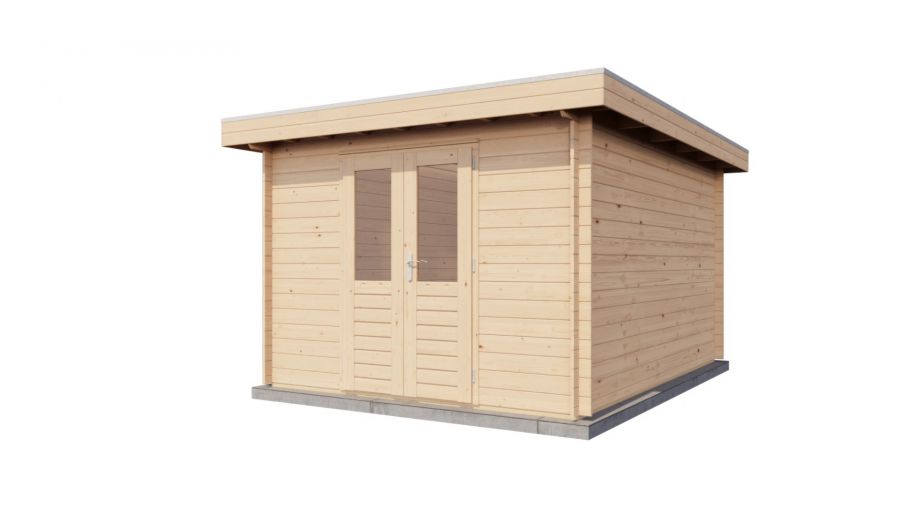 Lugarde Select Blokhut Barneveld 300x400cm - Onbehandeld
