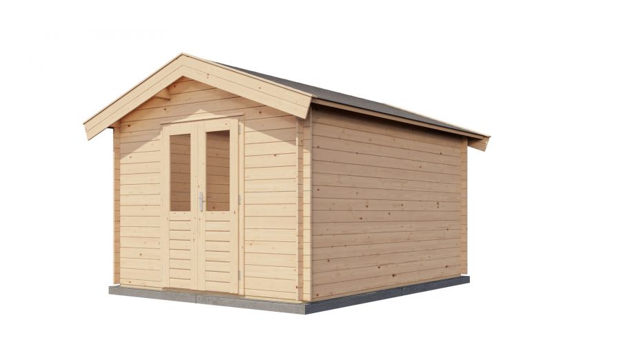 Lugarde Select Blokhut Olst 300x400cm - Onbehandeld