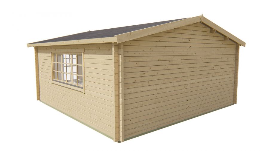 Tuindeco Southampton Blokhut 540x540 cm 58 mm vuren honing geïmpregneerd