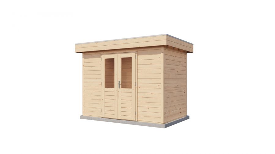 Lugarde Select Prima Eindhoven tuinhuis 300x180 cm 28 mm vuren blank