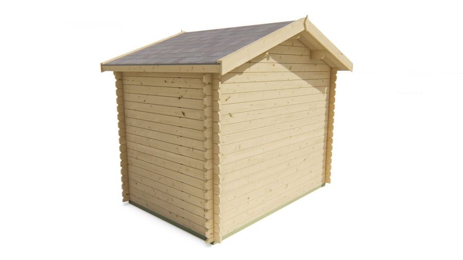 Tuindeco Sten Blokhut 295x200 cm 28 mm vuren red class wood geïmpregneerd