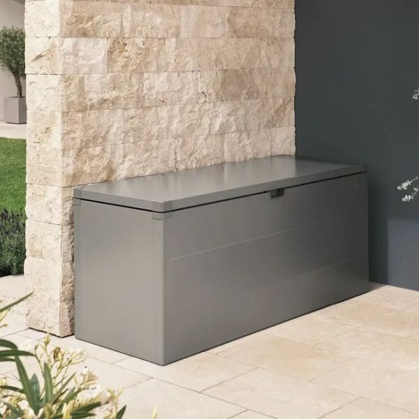 Biohort Kussenbox kwartsgrijs 170x70x81 cm