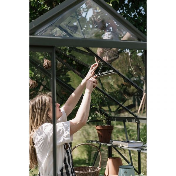 Tuinkas Kate III - 192x314 cm - Groengrijs - Full Options