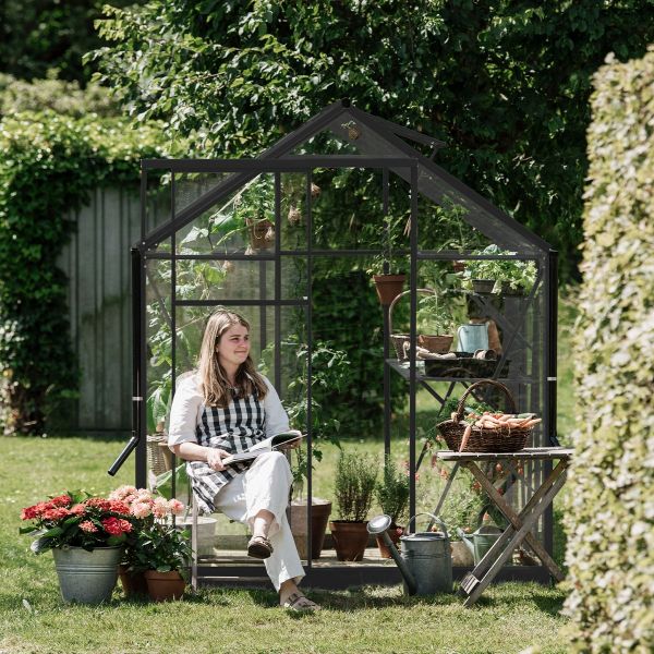 Tuinkas Kate III - 192x314 cm - Zwart - Full Options