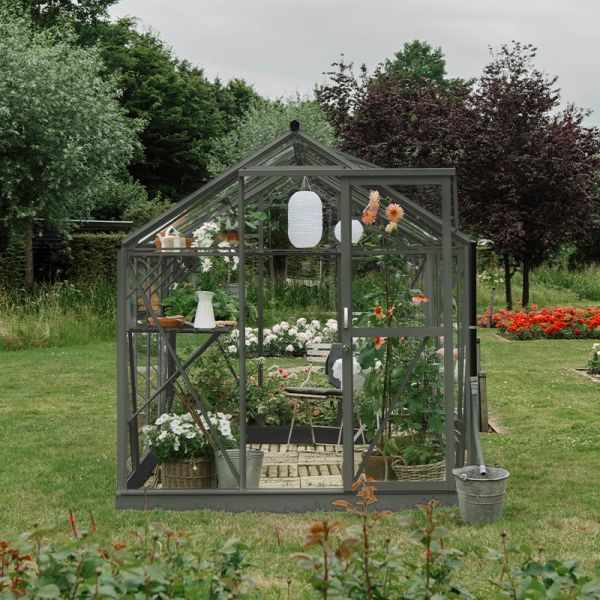 Tuinkas Mary II - 212x291 cm - Groengrijs - Full Options