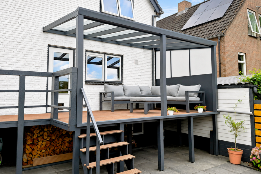 Velvetline veranda 500x300 cm polycarbonaat dak