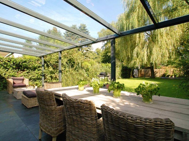Profiline 2.0 veranda 700x400 cm - polycarbonaat dak