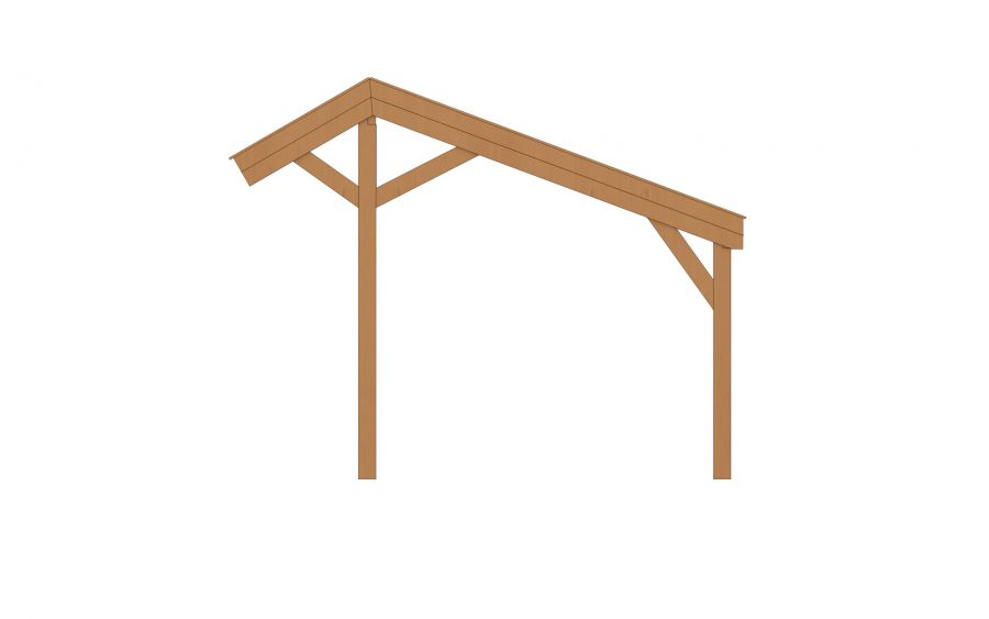 YARD Outdoor SUBLIME Kapschuur - 1100x300 cm Douglashout