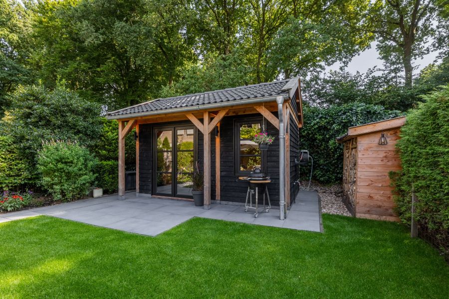 Trendhout Overkapping Zadeldak Betula 505x415 cm