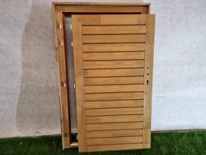 Enkele blanke deur – linksdraaiend, inclusief hang- en sluitwerk (191 x 118 cm) - SALE25071