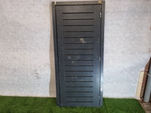 Enkele vurenhouten deur – rechtsdraaiend, met scharnieren (204 x 93,5 cm) - SALE25076