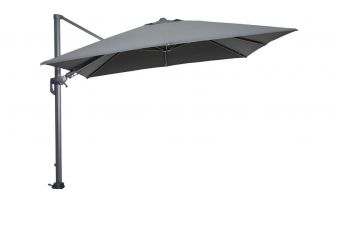 Hawaii parasol - 300x300 cm - carbon black - dark grey