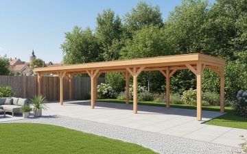 Buitenverblijf Sublime Plat dak - 1200 x 400 cm