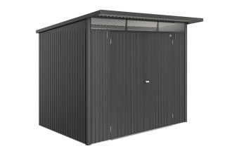 Avantgarde Eco A5 metalen berging met dubbele deur donkergrijs