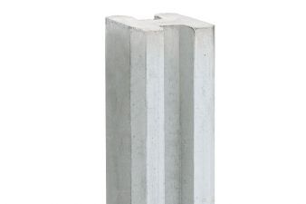 Betonnen sleufpaal wit/grijs