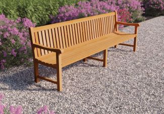 Teak tuinbank Norwich 210x91 cm