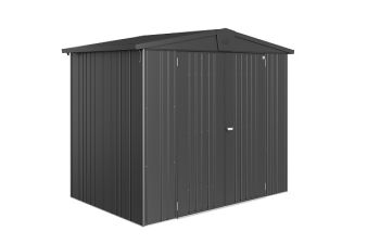 Europa 3 metalen tuinhuis donkergrijs metallic
