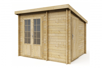 Blokhut 3025L+ 300x250 cm - gecoat