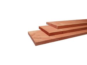 Woodvision Fijnbezaagde plank Douglas 1,5x14x180 cm - groen geïmpregneerd