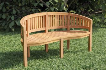 Teak Banana bank 150x86 cm