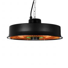 Eurom Hanglamp heater 1500 RC terrasverwarmer  Ø43x10 cm