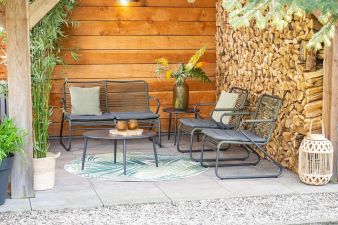 Hermes loungeset - 5-delig - carbon black