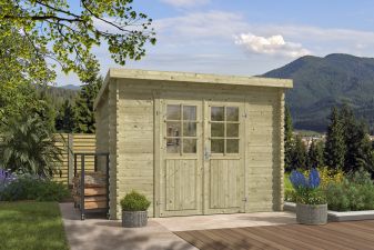 Blokhut Nadia 275x175 cm - Groen geïmpregneerd main