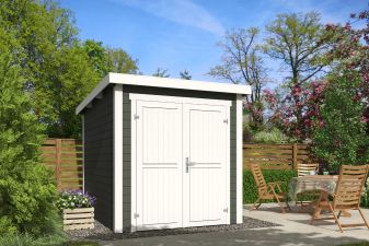 Tuinhuis Sara 200x250 cm - Green Grey-wit gecoat - main