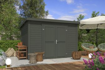 Tuinhuis Lotta 300x250 cm - Green Grey gecoat - main