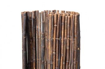 Bamboerol zwart - H180xL180 cm