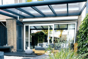 Aluminium veranda