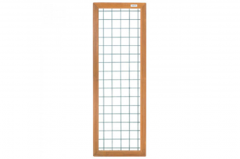 Bangkirai draadscherm 60x180 cm