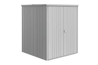 Biohort metalen tuinkast 150 LARGE zilver 156x155x184 cm