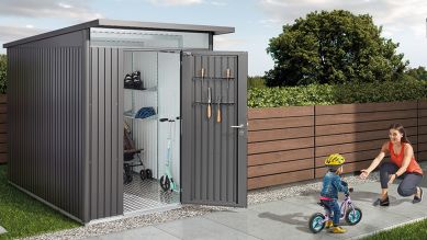 Avantgarde a3 metalen berging met enkele deur