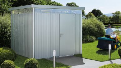 Biohort Highline H3 metalen tuinhuis 275x235x222 cm met enkele deur