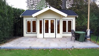 Lugarde Blokhut B22 600x350 cm - 44 mm - main