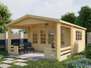 blokhut Ipswich - honing geimpregneerd tuinhuis
