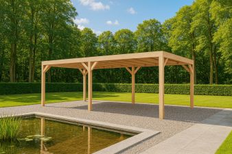 YARD Outdoor Cubique overkapping 500x300 cm Douglas blank