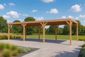 YARD Outdoor Cubique overkapping 800x250 cm Douglas blank